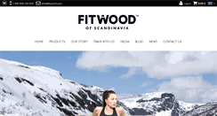 Desktop Screenshot of fitwood.com